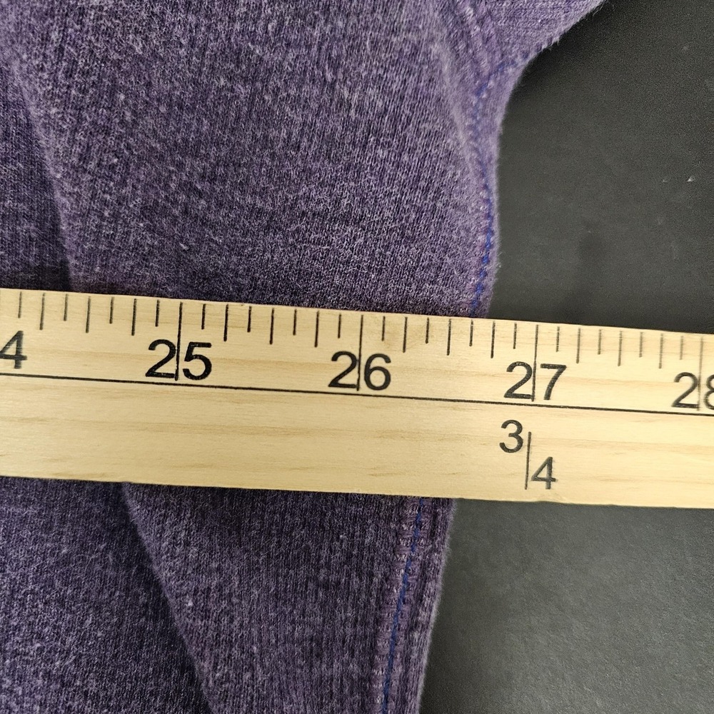 Tommy Bahama Sweater Mens Large Purple Gray 1/4 Zip Reversible Mock Neck Knit - Picture 8 of 14